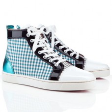 Baskets Christian Louboutin Louis bleues