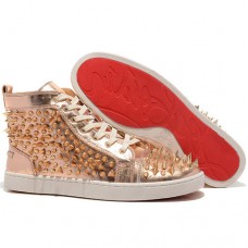 Baskets Christian Louboutin Louis Pik Pik Bronze