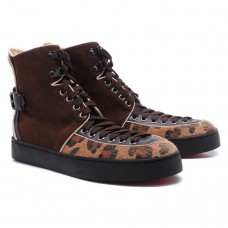 Baskets Alfie marron de Christian Louboutin