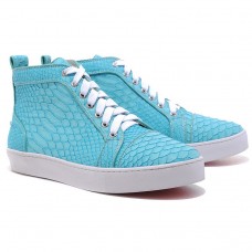 Baskets Christian Louboutin Louis bleues