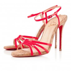 Sandales Christian Louboutin Belbride 100 mm Rose Paris Sandales Christian Louboutin Belbride 100 mm Rose Paris