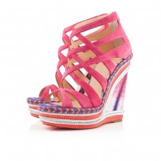 Escarpins compensés Christian Louboutin Tosca 140 mm Rose Matador Escarpins compensés Christian Louboutin Tosca 140 mm Rose Matador