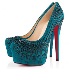 Escarpins Christian Louboutin Decorapump 160 mm Paon Escarpins Christian Louboutin Decorapump 160 mm Paon