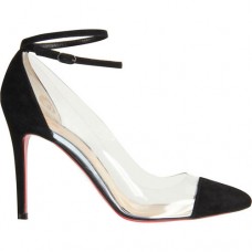 Escarpins Christian Louboutin Bis Un Bout 100 mm noirs