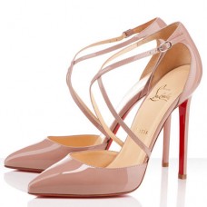 Escarpins Christian Louboutin Crosspiga 120 mm couleur chair Escarpins Christian Louboutin Crosspiga 120 mm couleur chair