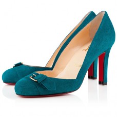 Escarpins Christian Louboutin Lilibelt 100 mm Paon
