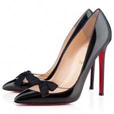 Escarpins Christian Louboutin Love Me 120 mm noirs