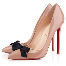 Escarpins Christian Louboutin Love Me 120 mm couleur chair