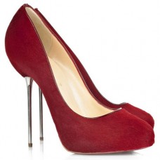 Escarpins Christian Louboutin Big Lips 120 mm rouges
