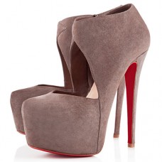 Escarpins Christian Louboutin Donue 160 mm Taupe Escarpins Christian Louboutin Donue 160 mm Taupe