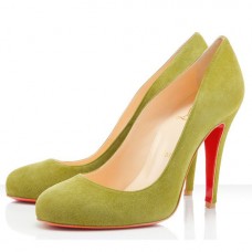 Escarpins Christian Louboutin Ron Ron 100 mm jaunes