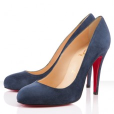 Escarpins Christian Louboutin Ron Ron 100 mm bleus