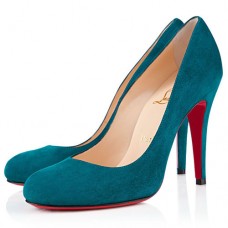 Escarpins Christian Louboutin Ron Ron 100 mm Paon