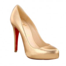 Escarpins Christian Louboutin Rolando Hidden 120 mm Or