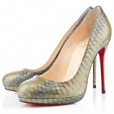 Escarpins Christian Louboutin Filo 120 mm verts Escarpins Christian Louboutin Filo 120 mm verts
