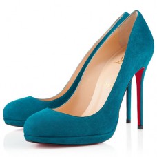 Escarpins Christian Louboutin Filo 120 mm Paon Escarpins Christian Louboutin Filo 120 mm Paon