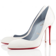Escarpins Christian Louboutin Corneille 100 mm blancs Escarpins Christian Louboutin Corneille 100 mm blancs
