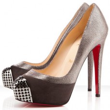 Escarpins Christian Louboutin Maggie 140 mm marron Escarpins Christian Louboutin Maggie 140 mm marron