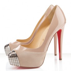Escarpins Christian Louboutin Maggie 140 mm couleur chair Escarpins Christian Louboutin Maggie 140 mm couleur chair