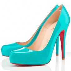 Escarpins Christian Louboutin Rolando 120 mm Caraïbes