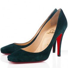 Escarpins Christian Louboutin Particule 100 mm verts