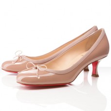 Escarpins Christian Louboutin Marcia Balla 40 mm couleur chair