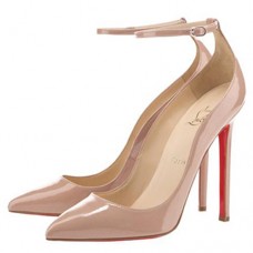 Escarpins Christian Louboutin Halte 120 mm couleur chair Escarpins Christian Louboutin Halte 120 mm couleur chair