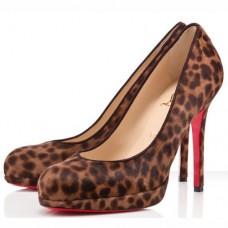 Escarpins Christian Louboutin New Simple 120 mm Léopard Escarpins Christian Louboutin New Simple 120 mm Léopard