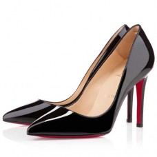 Escarpins Christian Louboutin Pigalle 100 mm noirs