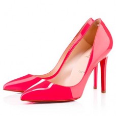 Escarpins Christian Louboutin Pigalle 100 mm rouges