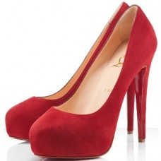 Escarpins Christian Louboutin Miss Clichy 140 mm rouges