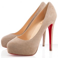Escarpins Christian Louboutin Miss Clichy 140 mm Taupe Escarpins Christian Louboutin Miss Clichy 140 mm Taupe