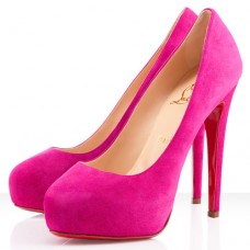Escarpins Christian Louboutin Miss Clichy 140 mm rose fuchsia Escarpins Christian Louboutin Miss Clichy 140 mm rose fuchsia