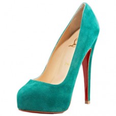 Escarpins Christian Louboutin Miss Clichy 140 mm Caraïbes