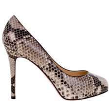 Christian Louboutin Escarpins New Declic 120mm Multicolore