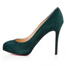 Escarpins Christian Louboutin New Declic 120 mm verts