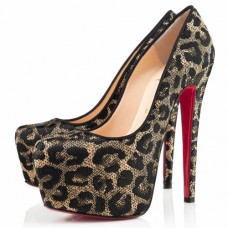 Escarpins Christian Louboutin Daffodile 160 mm à plateforme noirs Escarpins Christian Louboutin Daffodile 160 mm à plateforme noirs