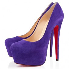 Escarpins Christian Louboutin Daffodile 160 mm à plateforme violets Escarpins Christian Louboutin Daffodile 160 mm à plateforme violets