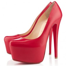 Escarpins Christian Louboutin Daffodile 160 mm à plateforme rouge Escarpins Christian Louboutin Daffodile 160 mm à plateforme rouge