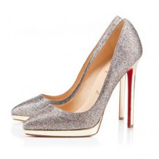 Escarpins Christian Louboutin Pigalle Plato 120 mm multicolores