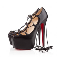 Escarpins Christian Louboutin Ghildarc 160 mm à plateforme noirs Escarpins Christian Louboutin Ghildarc 160 mm à plateforme noirs