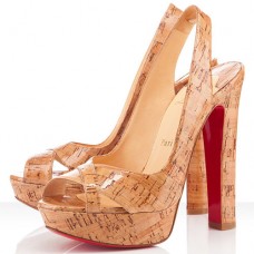 Escarpins Christian Louboutin Marple Town 140 mm couleur naturelle Escarpins Christian Louboutin Marple Town 140 mm couleur naturelle