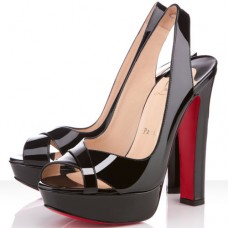 Escarpins Christian Louboutin Marple Town 140 mm noirs Escarpins Christian Louboutin Marple Town 140 mm noirs