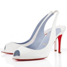 Escarpins Christian Louboutin You You 80 mm blancs
