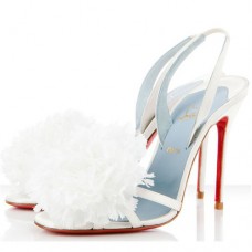 Escarpins Christian Louboutin Tsarouchi 100 mm blancs Escarpins Christian Louboutin Tsarouchi 100 mm blancs