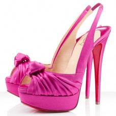 Christian Louboutin Jenny 140 mm Occasion Spéciale Rose Matador Christian Louboutin Jenny 140 mm Occasion Spéciale Rose Matador