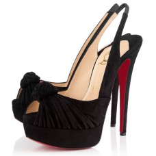 Escarpins Christian Louboutin Jenny 140 mm Noir pour occasions spéciales Escarpins Christian Louboutin Jenny 140 mm Noir pour occasions spéciales