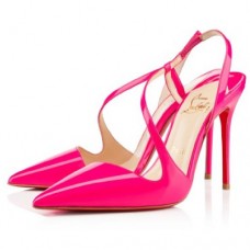 Escarpins Christian Louboutin June 100 mm Rose Matador