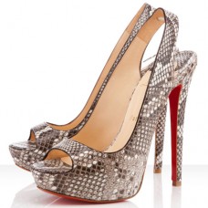 Escarpins Christian Louboutin Cheyenne 140 mm Roccia Escarpins Christian Louboutin Cheyenne 140 mm Roccia