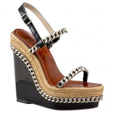 Escarpins compensés Christian Louboutin Macarena 120 mm marron Escarpins compensés Christian Louboutin Macarena 120 mm marron